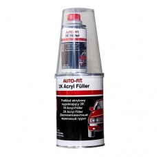 Акриловий грунт для авто з отверджувачем AUTO-FIT 2К HS 5+1 білий, 1,2 л