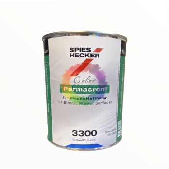 Заповнювач білий для пластику Permacron 1:1 Elastic Primer 3300, 1 л (без затверджувача)